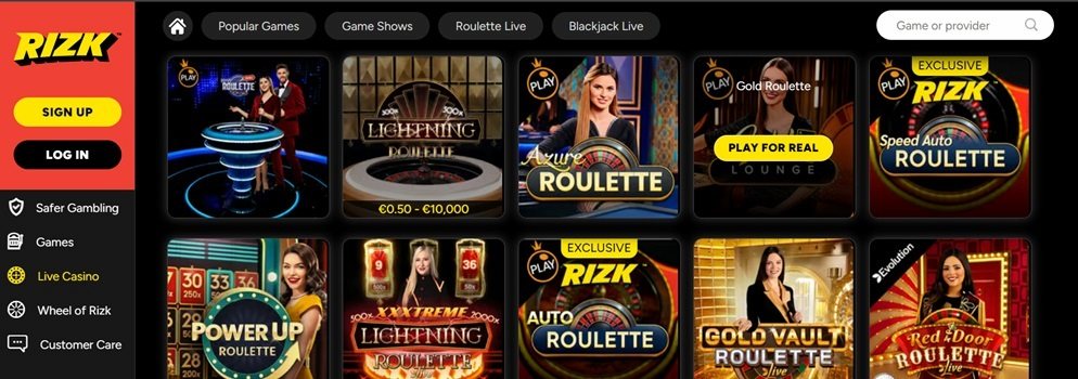 Rizk casino